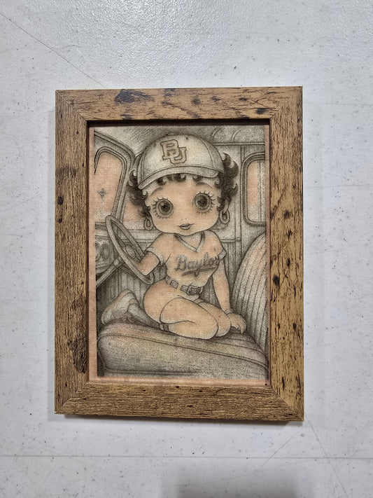 Betty Boop - Baylor Bear Beauty